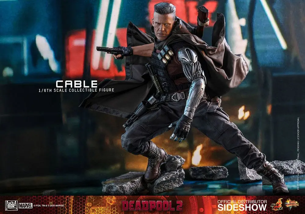 Deadpool 2 Movie Masterpiece Actionfigur 1/6 Cable 30 cm termékfotó