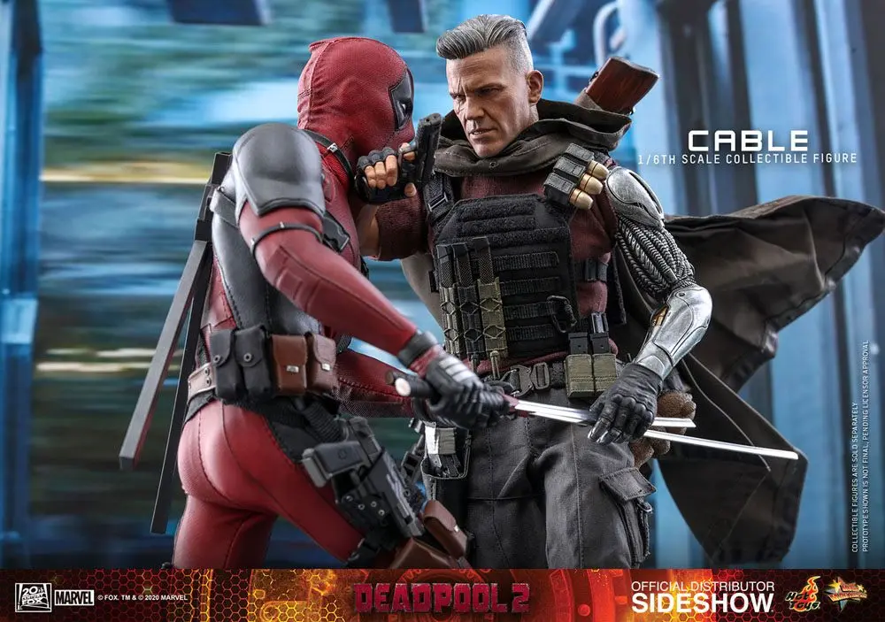 Deadpool 2 Movie Masterpiece Actionfigur 1/6 Cable 30 cm termékfotó