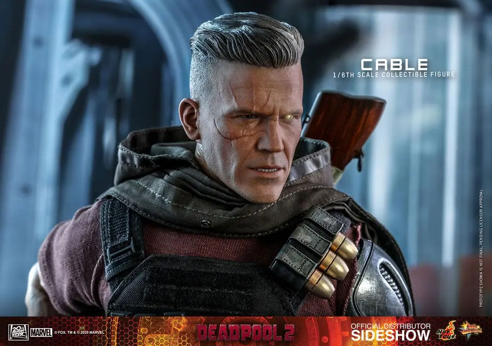 Deadpool 2 Movie Masterpiece Actionfigur 1/6 Cable 30 cm termékfotó