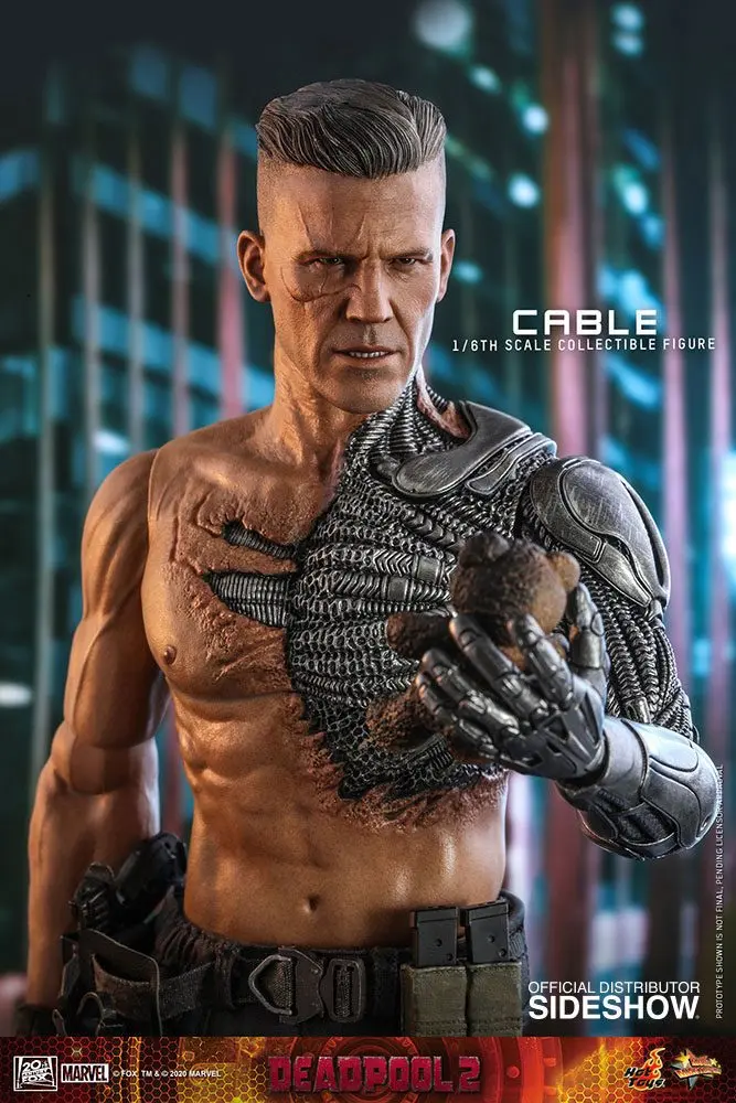 Deadpool 2 Movie Masterpiece Actionfigur 1/6 Cable 30 cm termékfotó