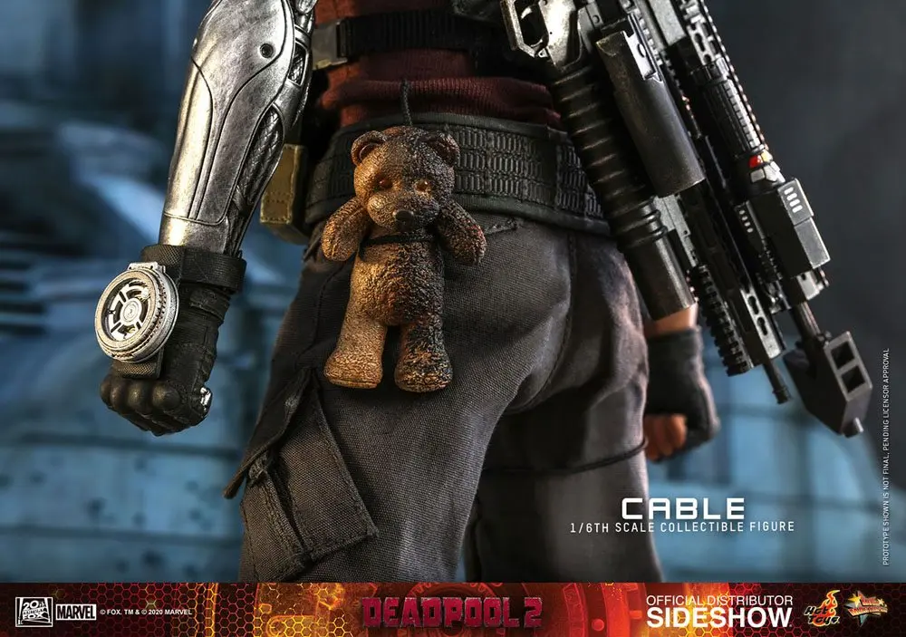 Deadpool 2 Movie Masterpiece Actionfigur 1/6 Cable 30 cm termékfotó