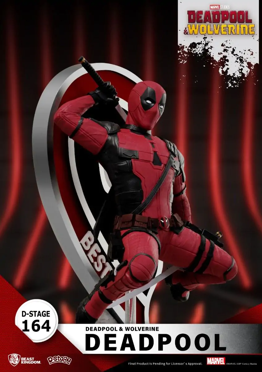 Deadpool 3 D-Stage PVC Diorama Deadpool 16 cm Produktfoto