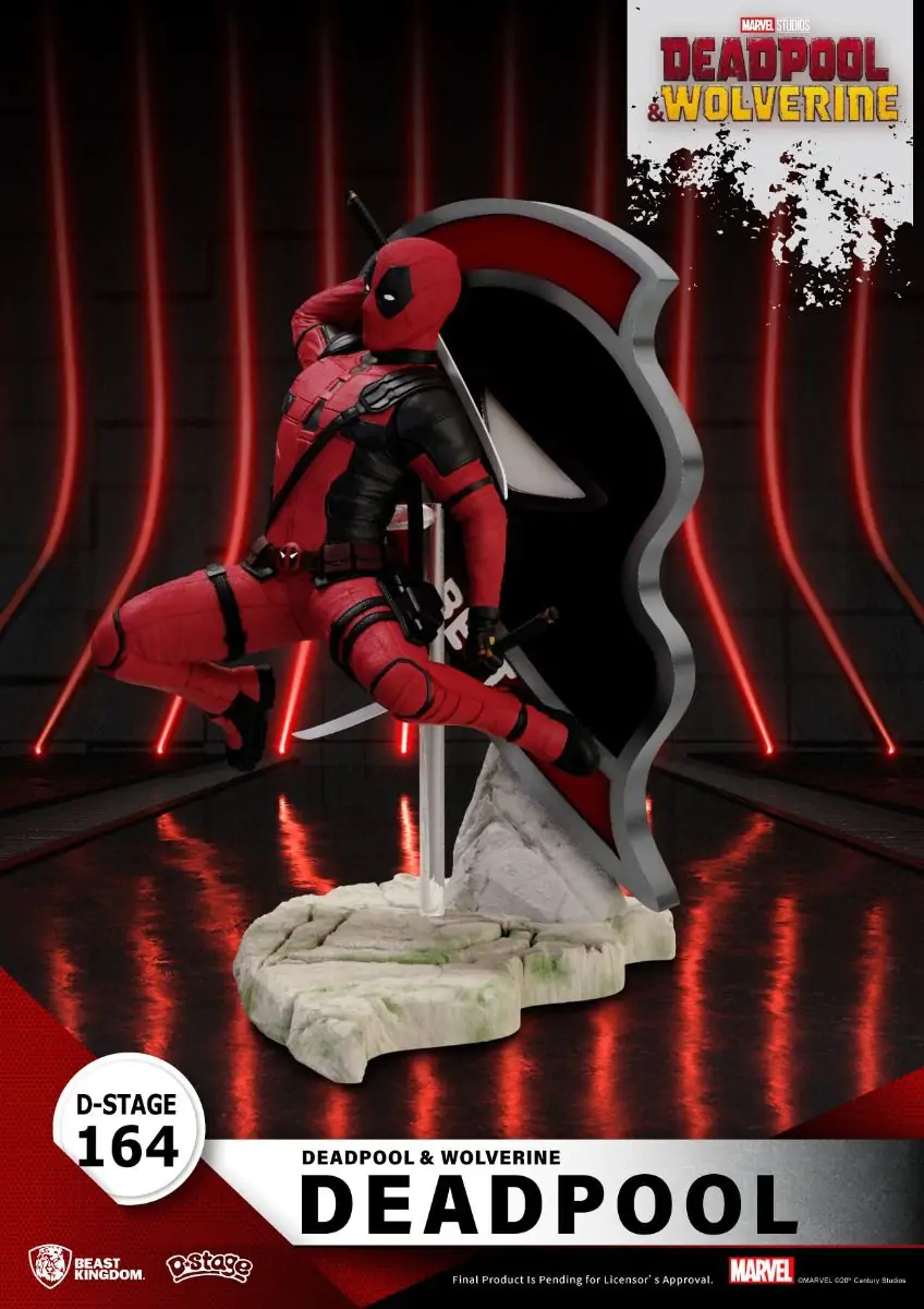 Deadpool 3 D-Stage PVC Diorama Deadpool 16 cm Produktfoto