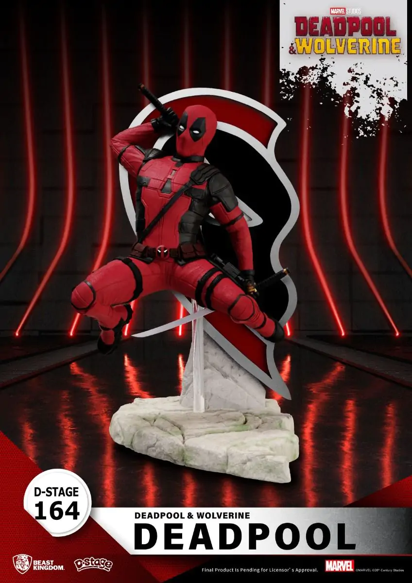 Deadpool 3 D-Stage PVC Diorama Deadpool 16 cm Produktfoto
