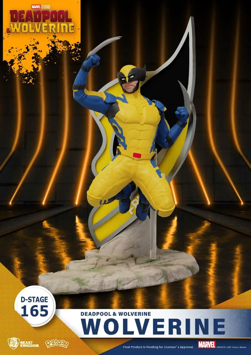 Deadpool 3 D-Stage PVC Diorama Wolverine 16 cm Produktfoto
