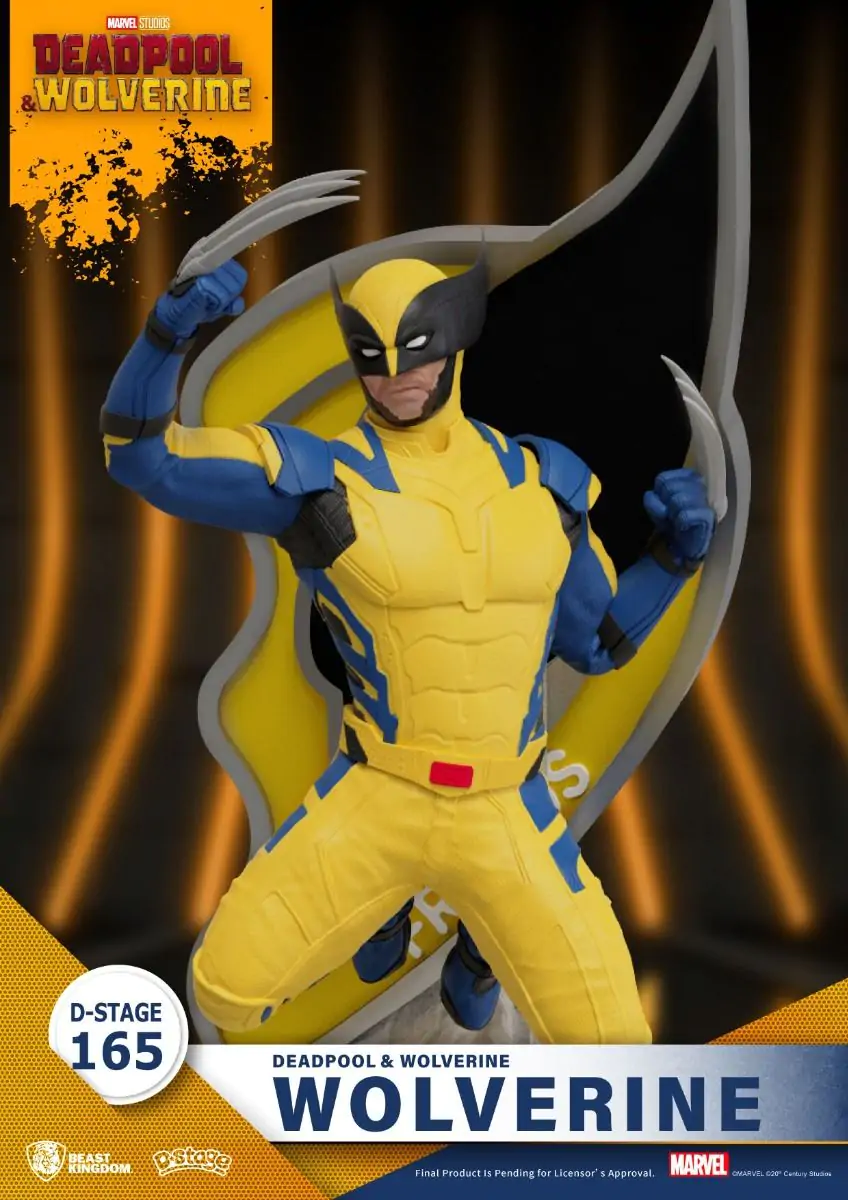 Deadpool 3 D-Stage PVC Diorama Wolverine 16 cm Produktfoto