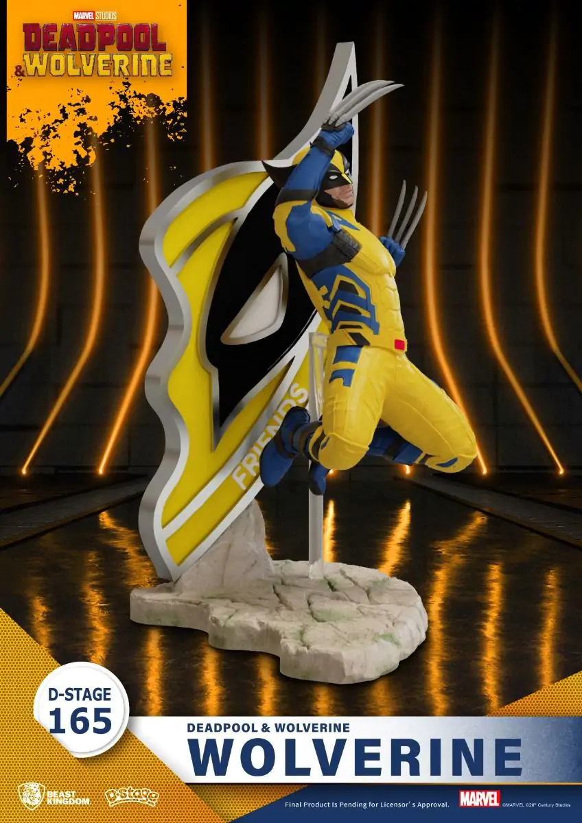 Deadpool 3 D-Stage PVC Diorama Wolverine 16 cm Produktfoto