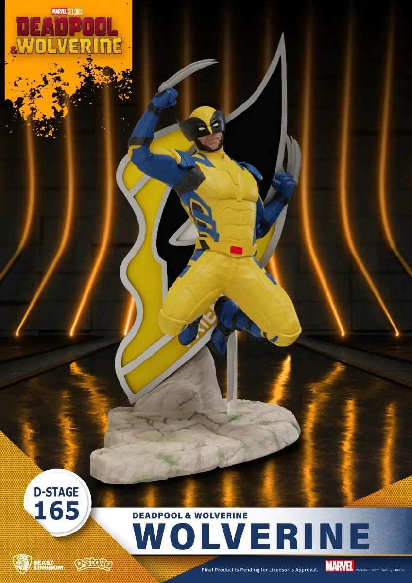Deadpool 3 D-Stage PVC Diorama Wolverine 16 cm Produktfoto