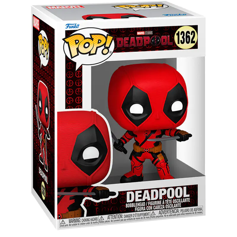 Deadpool & Wolverine Funko POP! Marvel Vinyl Figur Deadpool 9 cm termékfotó