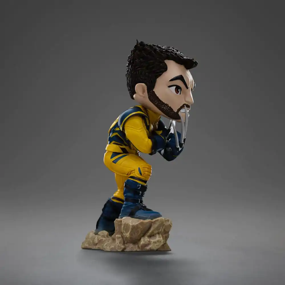 Deadpool & Wolverine Mini Co. PVC Figur Deadpool and Wolverine Set Unmasked 14 cm Produktfoto