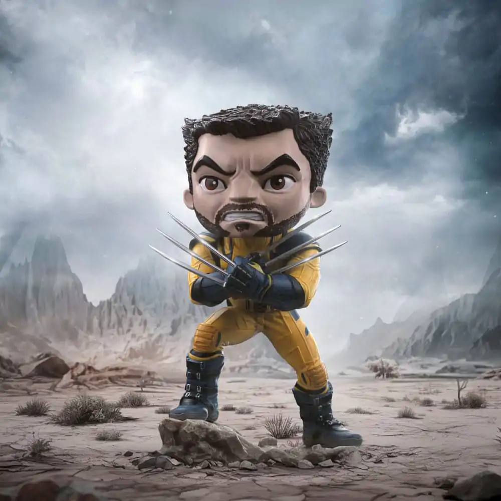 Deadpool & Wolverine Mini Co. PVC Figur Wolverine Unmasked 14 cm Produktfoto