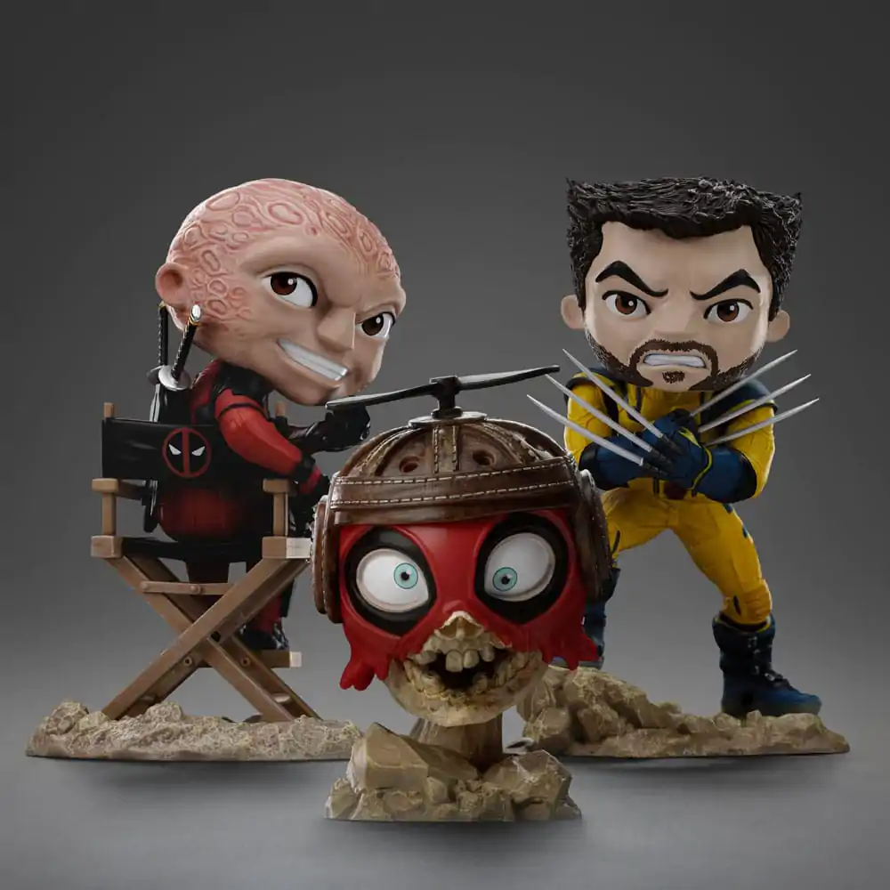 Deadpool & Wolverine Mini Co. PVC Figur Wolverine Unmasked 14 cm Produktfoto