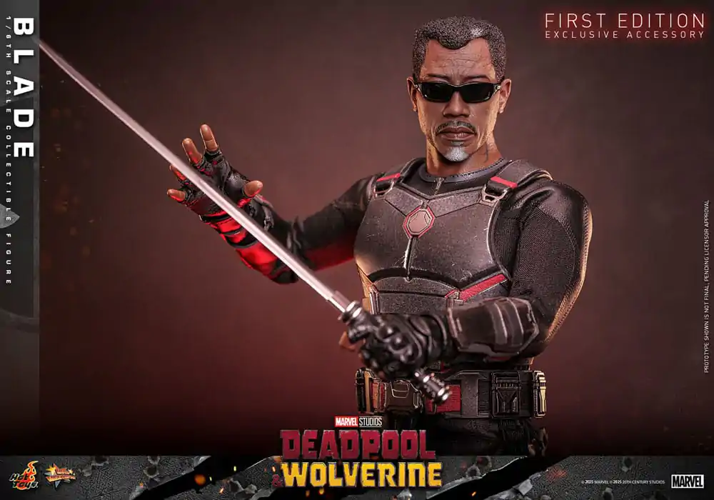 Deadpool & Wolverine Movie Masterpiece Actionfigur 1/6 Blade 30 cm Produktfoto