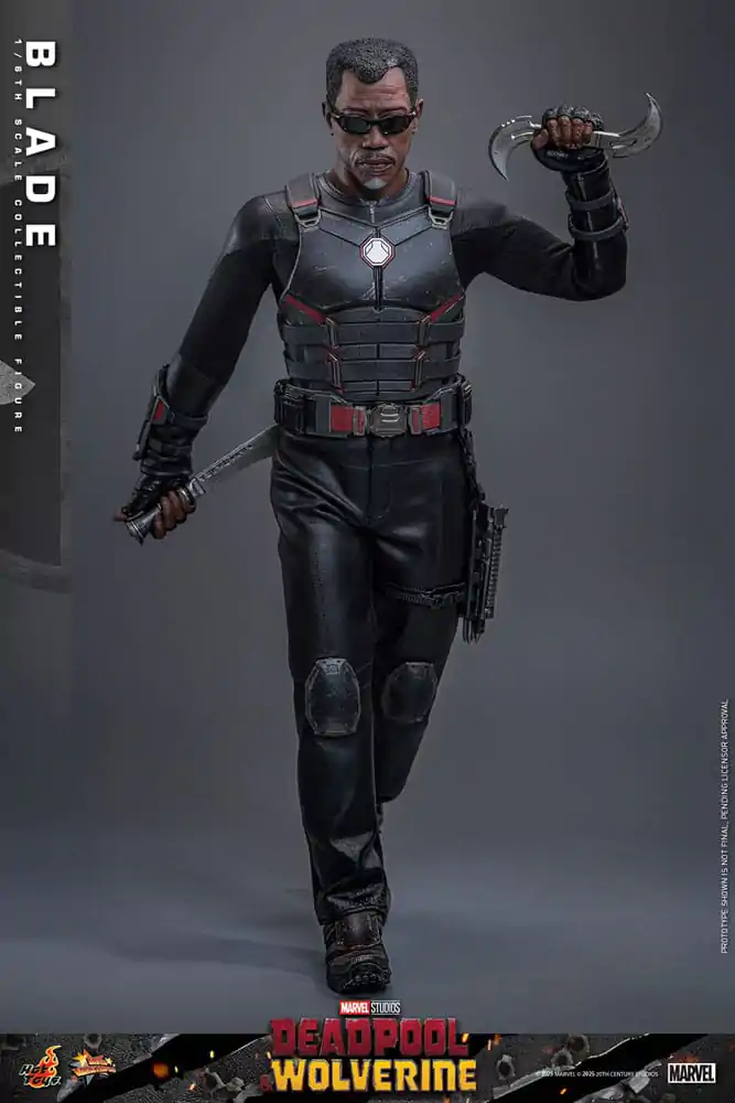 Deadpool & Wolverine Movie Masterpiece Actionfigur 1/6 Blade 30 cm Produktfoto