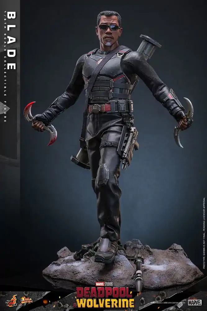 Deadpool & Wolverine Movie Masterpiece Actionfigur 1/6 Blade 30 cm Produktfoto