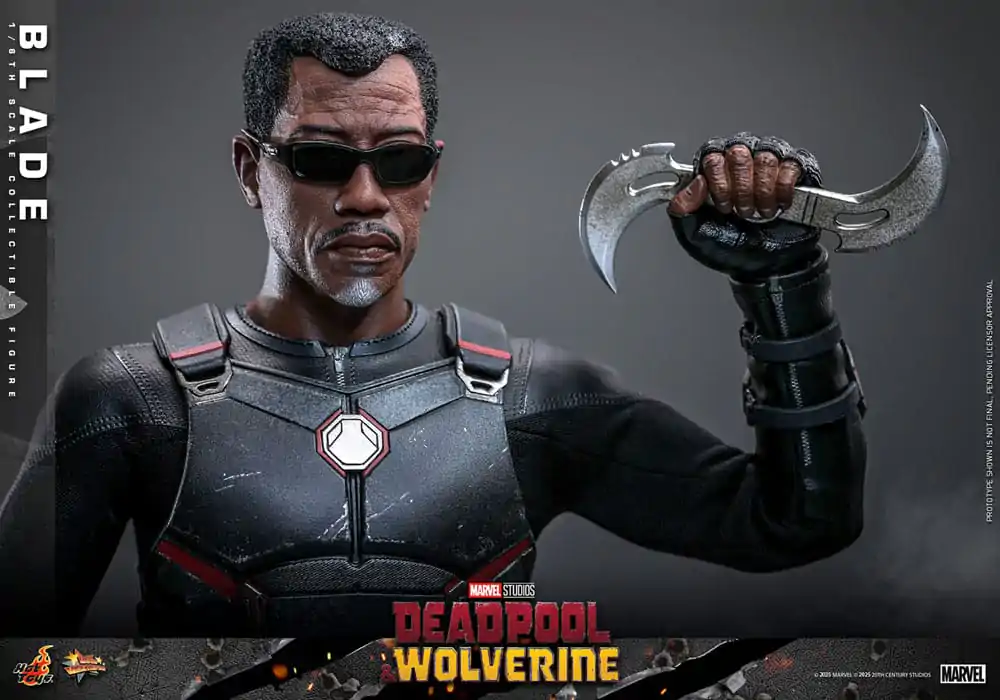 Deadpool & Wolverine Movie Masterpiece Actionfigur 1/6 Blade 30 cm Produktfoto