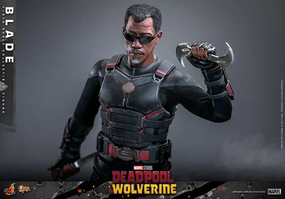 Deadpool & Wolverine Movie Masterpiece Actionfigur 1/6 Blade 30 cm Produktfoto