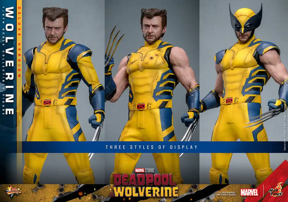 Deadpool & Wolverine Movie Masterpiece Actionfigur 1/6 Wolverine (Deluxe Version) 31 cm termékfotó