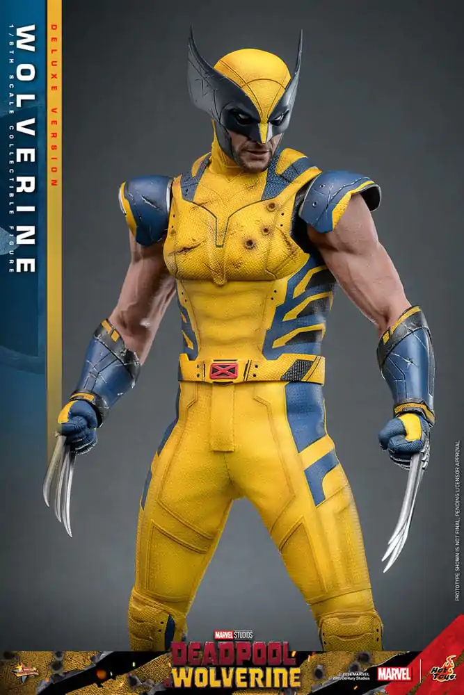 Deadpool & Wolverine Movie Masterpiece Actionfigur 1/6 Wolverine (Deluxe Version) 31 cm termékfotó