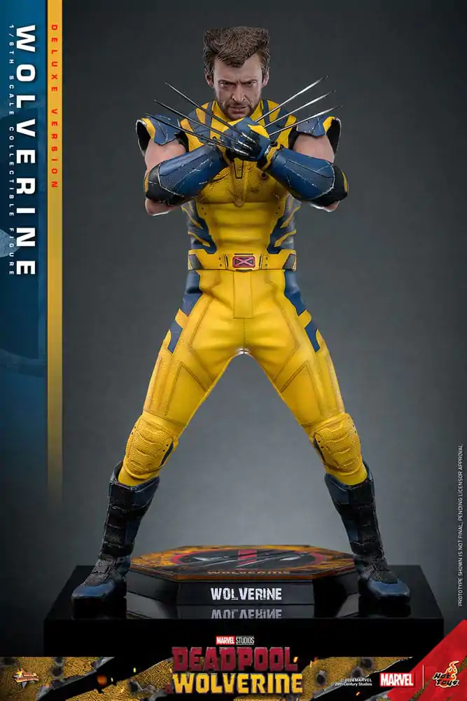 Deadpool & Wolverine Movie Masterpiece Actionfigur 1/6 Wolverine (Deluxe Version) 31 cm termékfotó