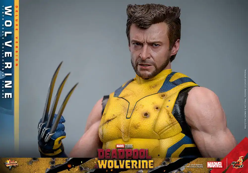 Deadpool & Wolverine Movie Masterpiece Actionfigur 1/6 Wolverine (Deluxe Version) 31 cm termékfotó