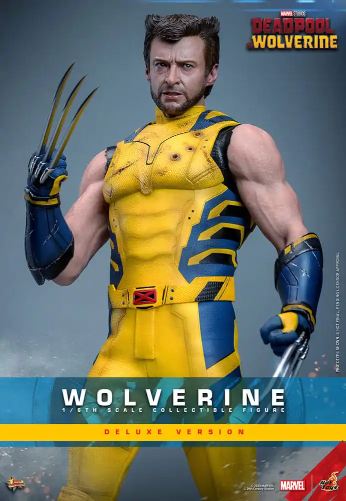 Deadpool & Wolverine Movie Masterpiece Actionfigur 1/6 Wolverine (Deluxe Version) 31 cm termékfotó