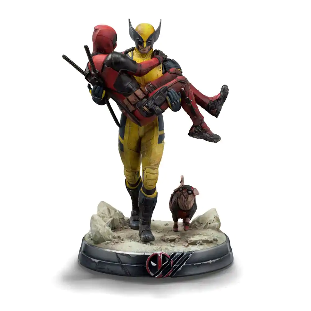 Deadpool Deluxe Art Scale Statue 1/10 Deadpool & Wolverine 21 cm termékfotó