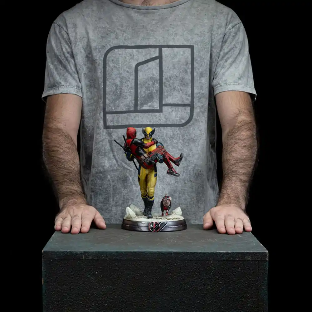 Deadpool Deluxe Art Scale Statue 1/10 Deadpool & Wolverine 21 cm termékfotó