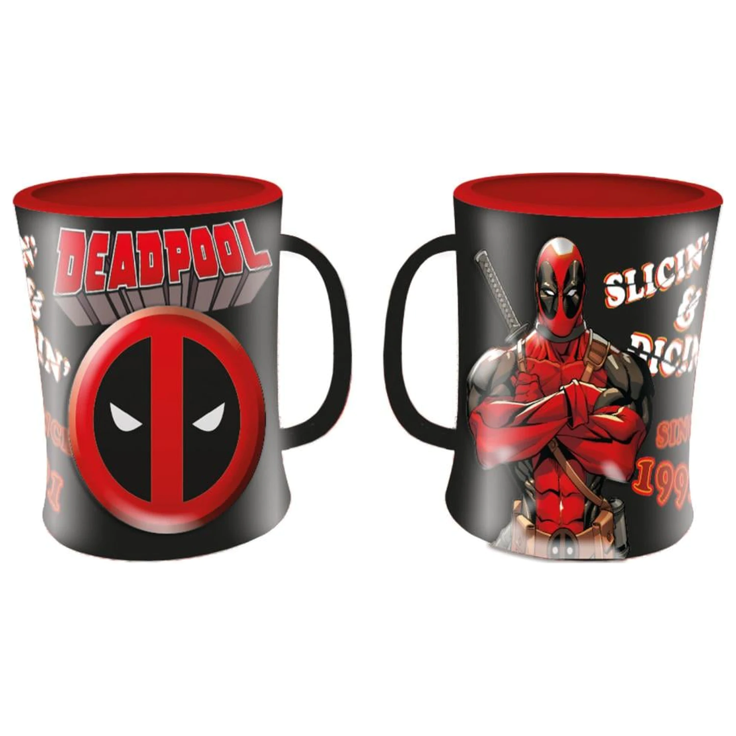 DEADPOOL geprägte Tasse Produktfoto