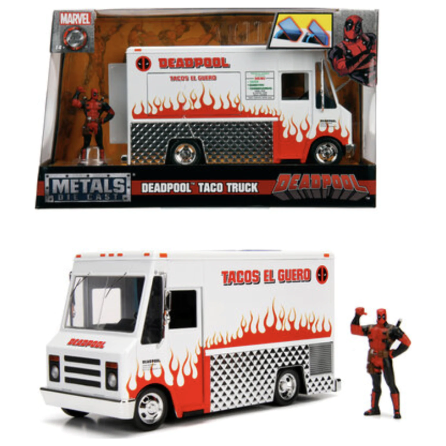 Deadpool Food Truck + Deadpool Figur 1:24 Produktfoto