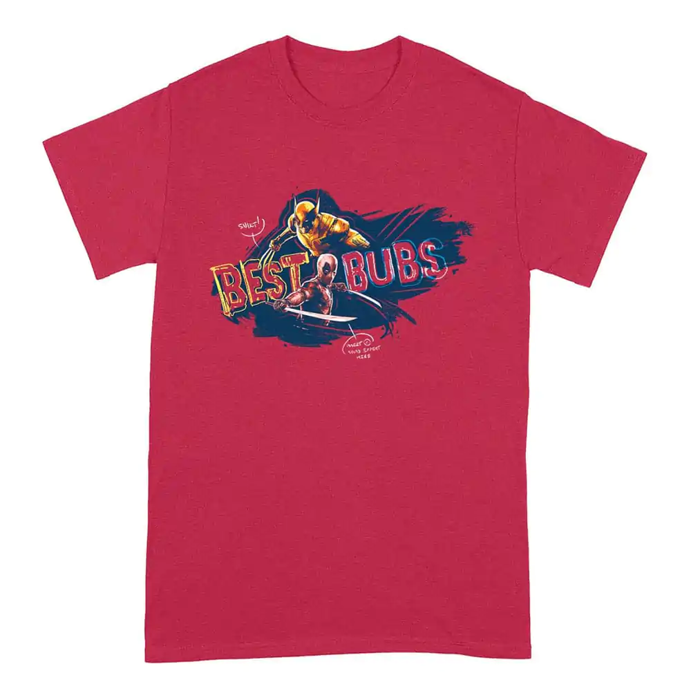 Deadpool T-Shirt Deadpool And Wolverine Best Bubs Produktfoto