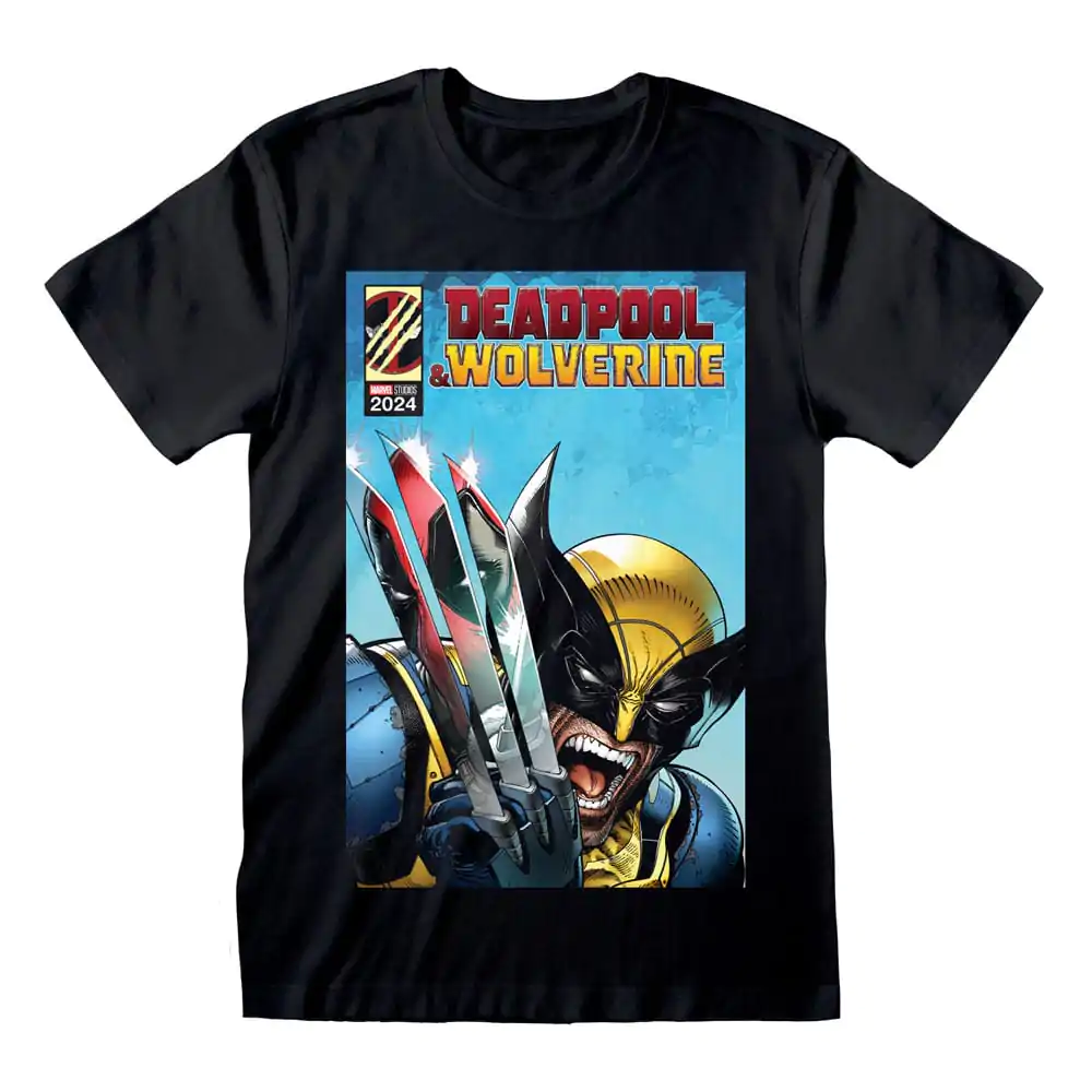 Deadpool T-Shirt Wolverine Reflection Produktfoto