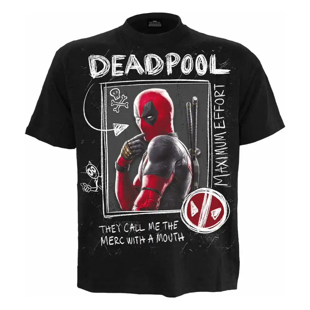 Deadpool T-Shirt Wolverine Sketches termékfotó