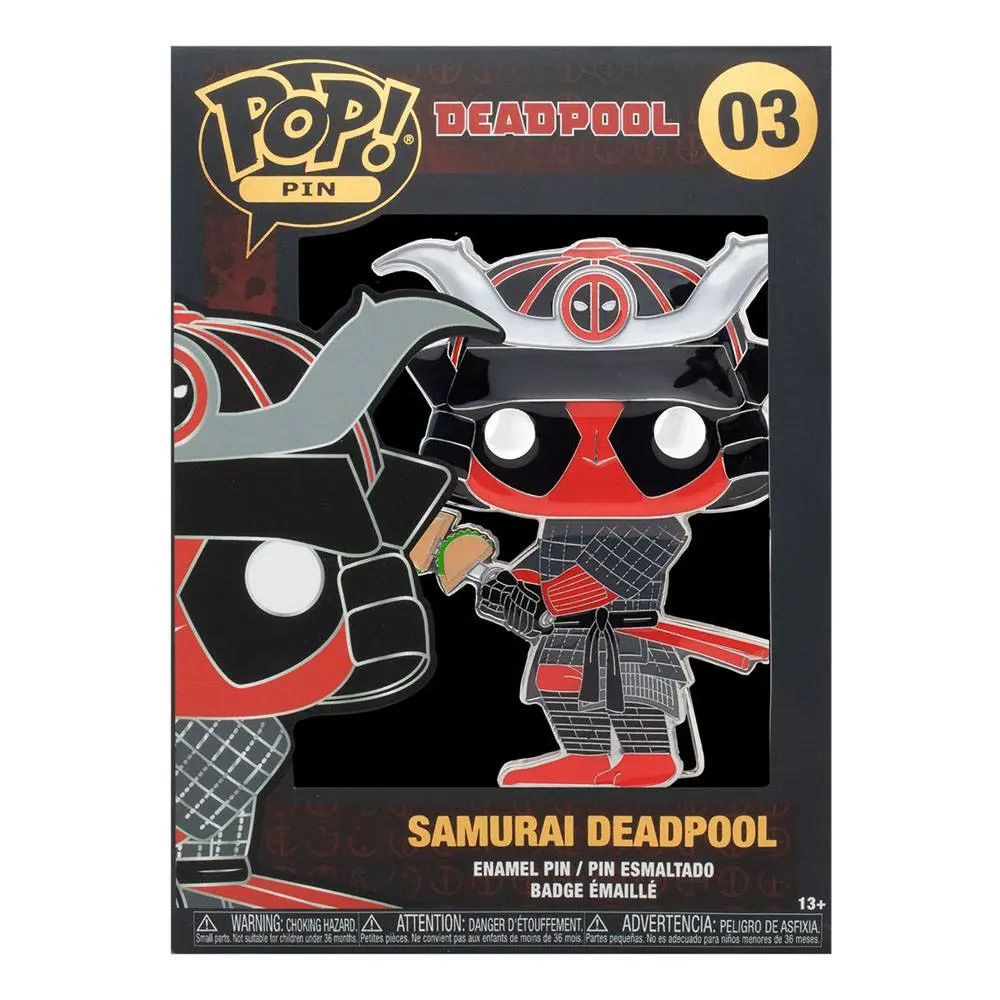 Deadpool POP! Ansteck-Pin Friends - Taco Deadpool 10 cm termékfotó