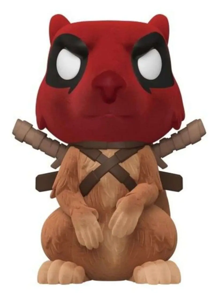 Deadpool Super Größed Jumbo POP! Vinyl Figur Squirrelpool (Flocked) 25 cm Produktfoto
