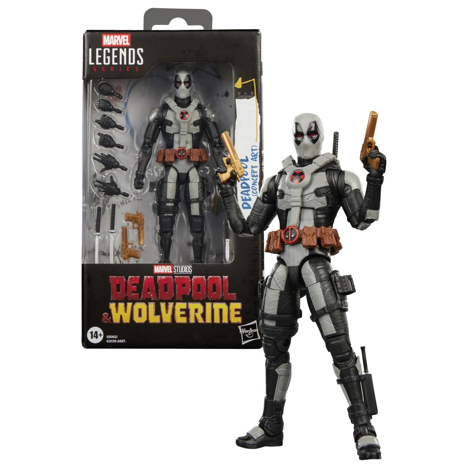 Deadpool & Wolverine Deadpool "Concept" Figur Legend Series 15 cm Produktfoto