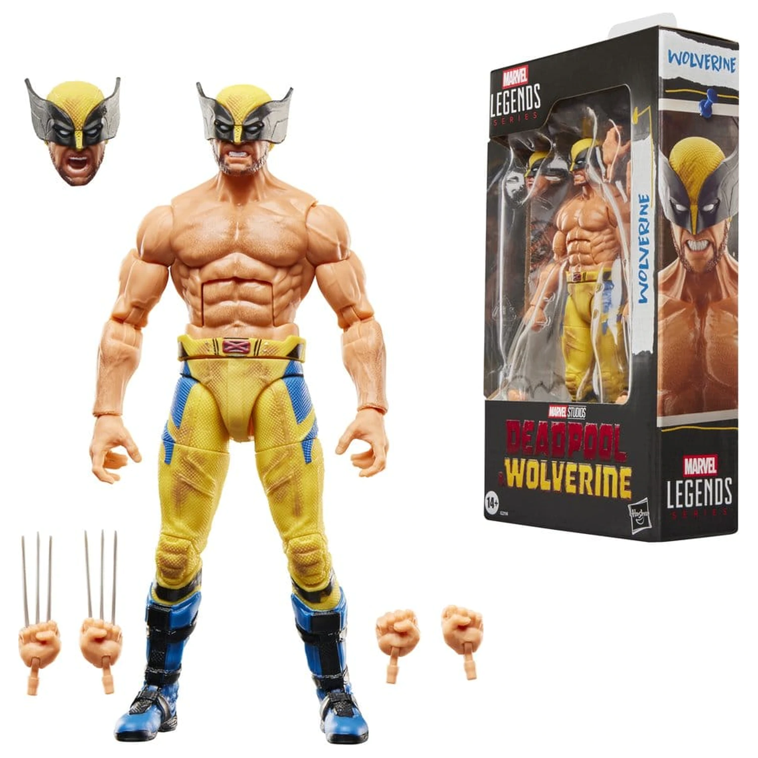 Deadpool & Wolverine Marvel Legends Actionfigur Wolverine 15 cm Produktfoto