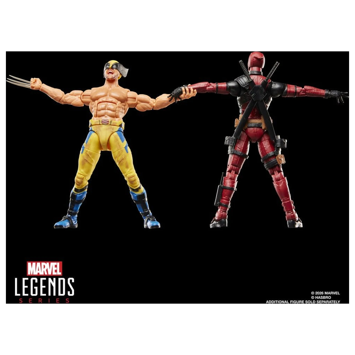 Deadpool & Wolverine Marvel Legends Actionfigur Wolverine 15 cm Produktfoto