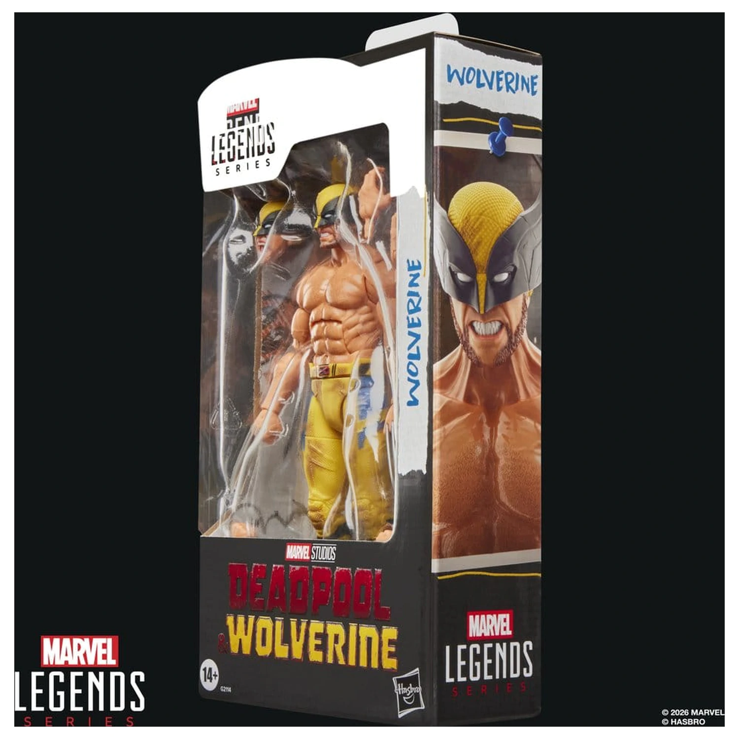 Deadpool & Wolverine Marvel Legends Actionfigur Wolverine 15 cm Produktfoto