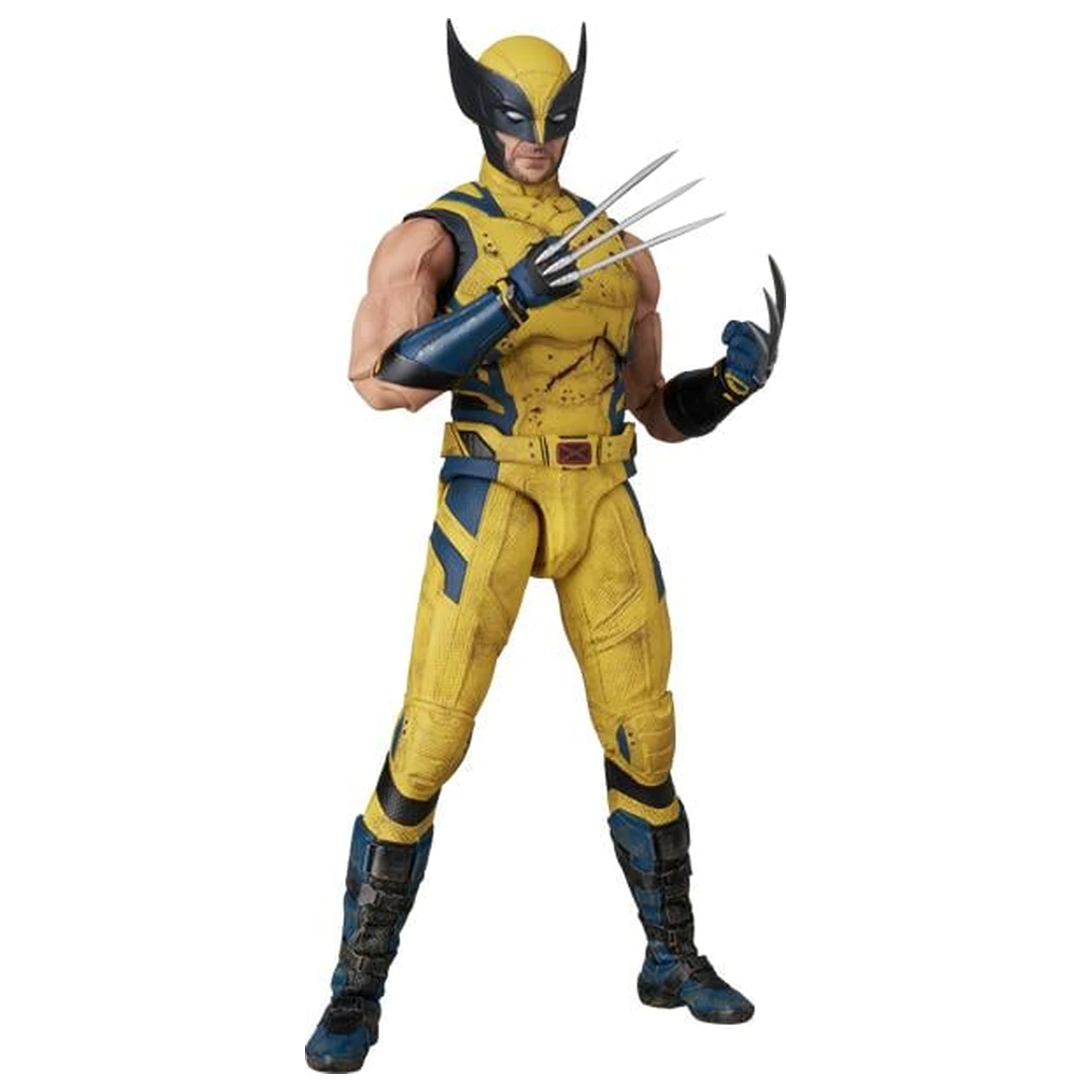 Deadpool & Wolverine Wolverine Damage Ver. MAFEX Figur 16 cm Produktfoto