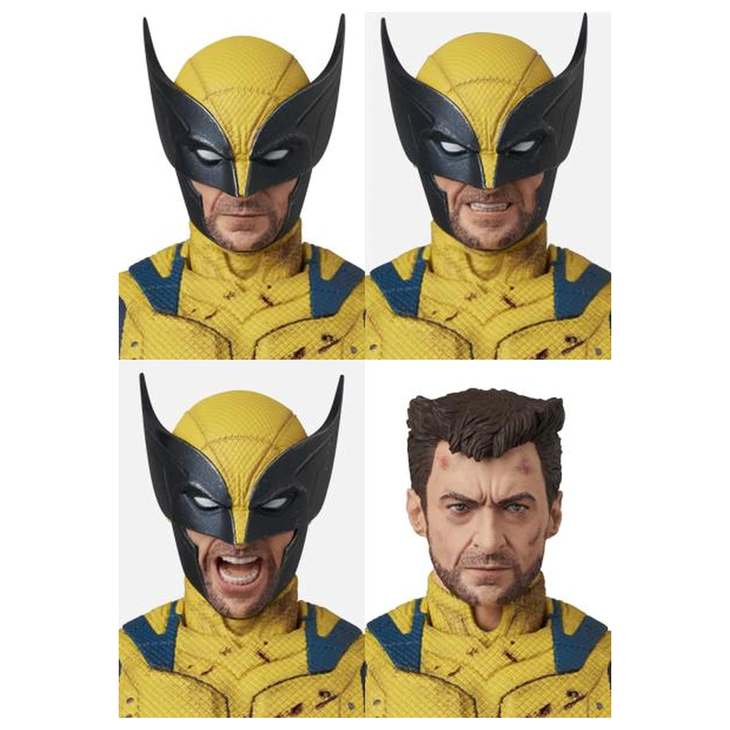 Deadpool & Wolverine Wolverine Damage Ver. MAFEX Figur 16 cm Produktfoto