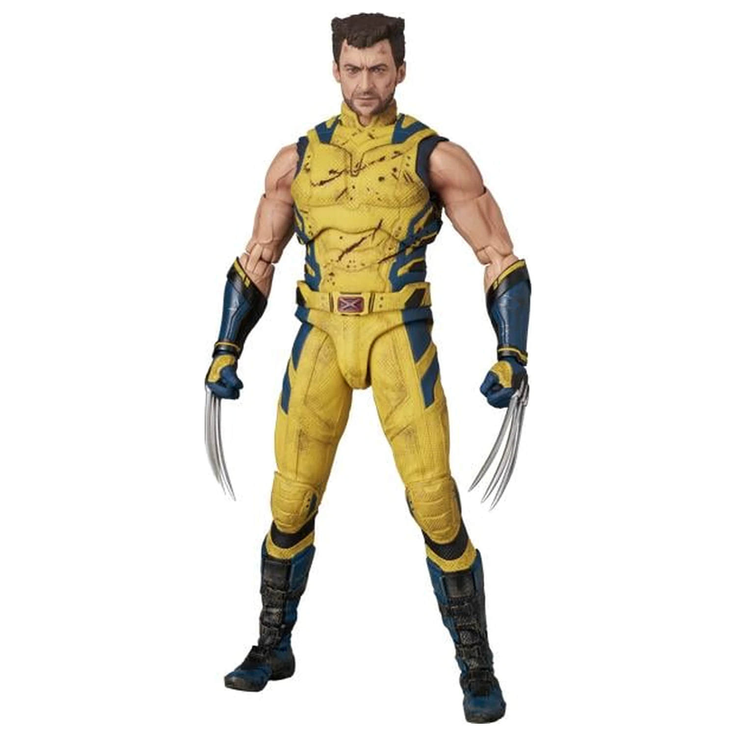 Deadpool & Wolverine Wolverine Damage Ver. MAFEX Figur 16 cm Produktfoto