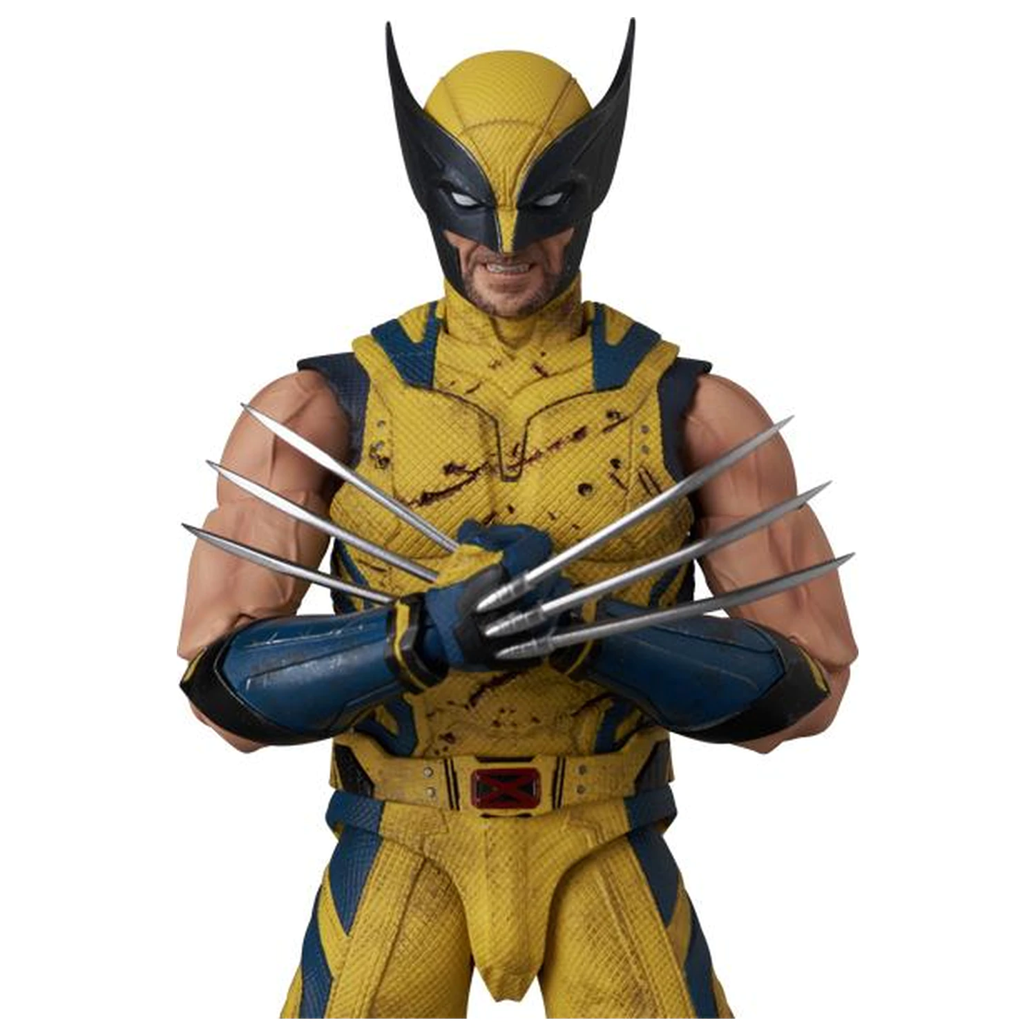 Deadpool & Wolverine Wolverine Damage Ver. MAFEX Figur 16 cm Produktfoto