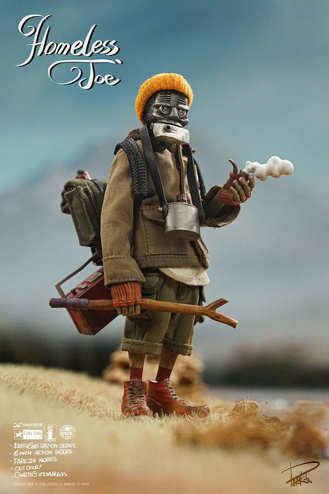 Death Gas Station Actionfigur  1/12 Homeless Joe 15 cm Produktfoto
