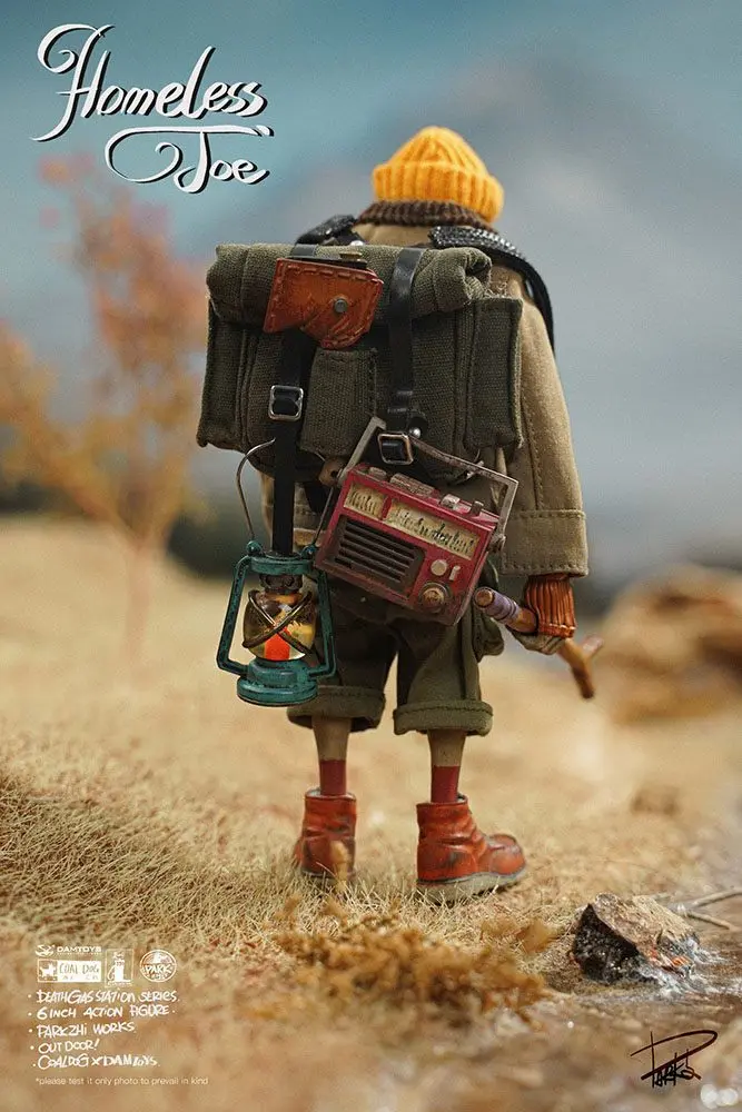 Death Gas Station Actionfigur  1/12 Homeless Joe 15 cm Produktfoto