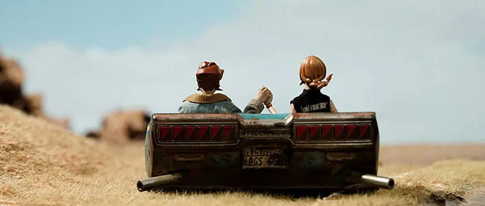 Death Gas Station Series Actionfiguren Canyon Sisters: Mrs. T & Ms. L 15 cm Produktfoto