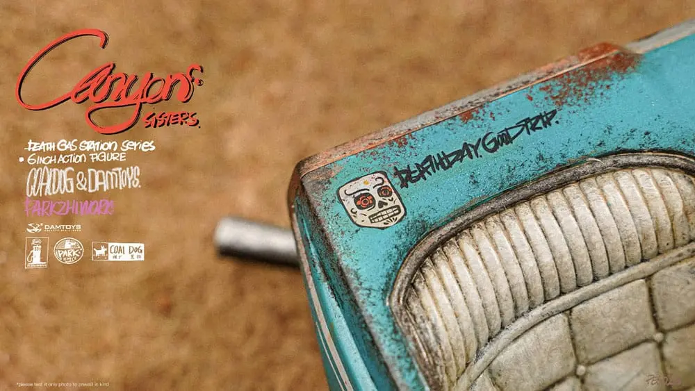 Death Gas Station Series Actionfiguren Canyon Sisters: Mrs. T & Ms. L 15 cm Produktfoto