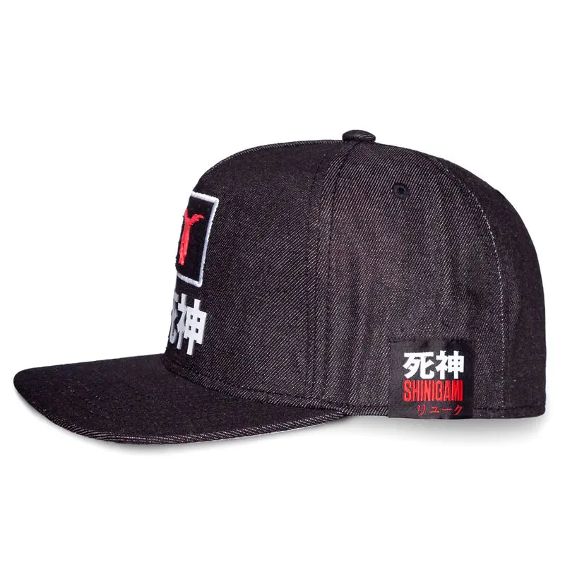 Death Note Snapback Cap Ryuk Denim Produktfoto