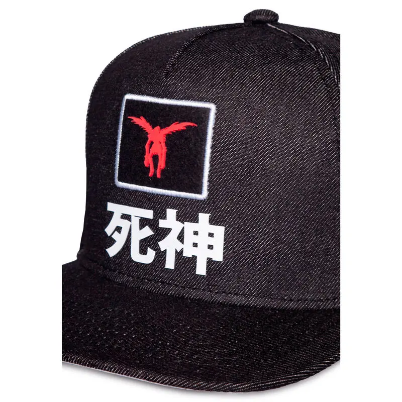Death Note Snapback Cap Ryuk Denim Produktfoto
