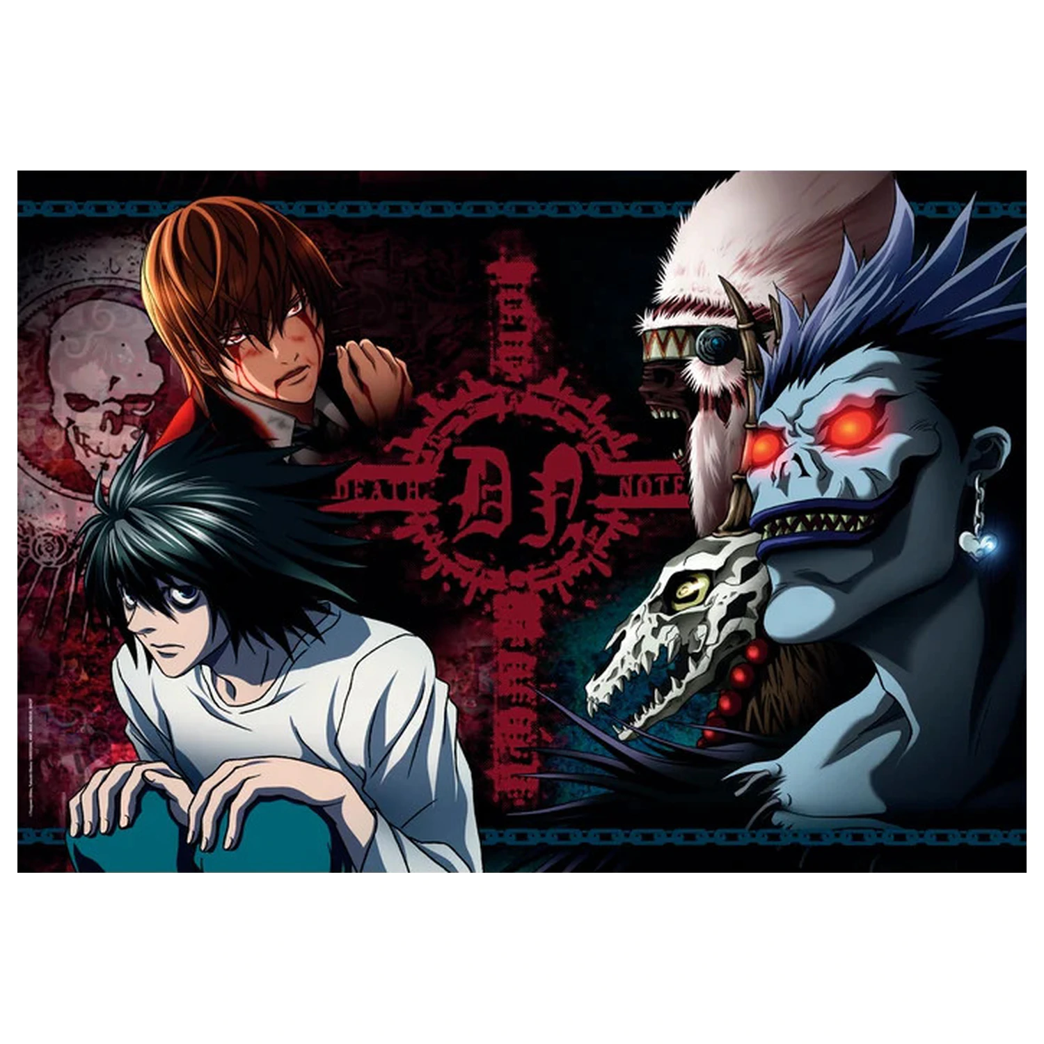 Death Note Shadow 500-teiliges Würfelpuzzle Produktfoto